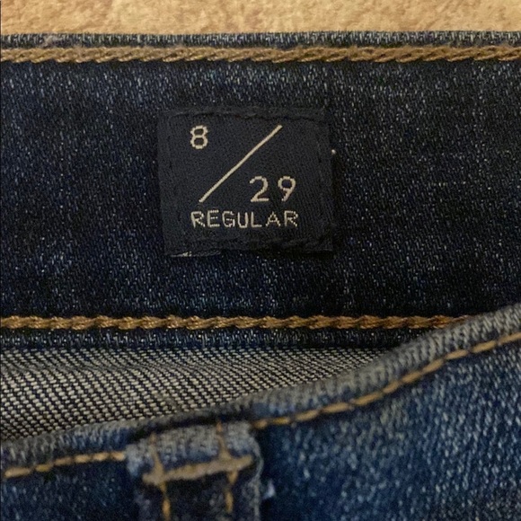 Lucky Brand Ava Mid Rise Size 8 Jeans with Rich Indigo Finish - Picture 4 of 11